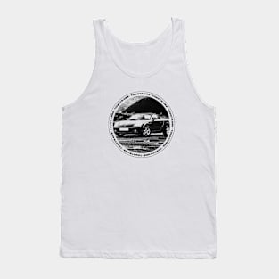 TOYOTA MR2 MK3 Black 'N White 4 Tank Top